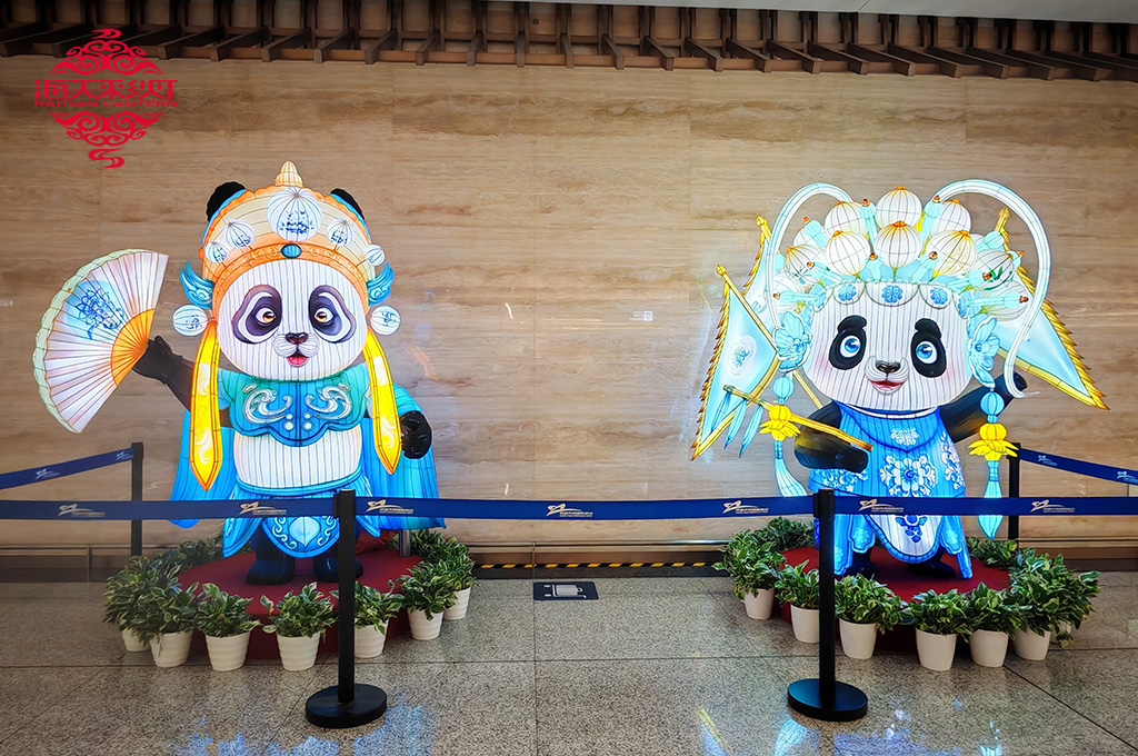 Haitian Lanterns in Chengdu Tianfu International Airport 3